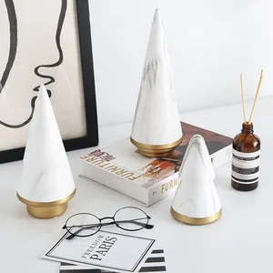 Luxurious Soft Decoration Christmas Trees Triangle Arts For Table Decor thumbnail-4