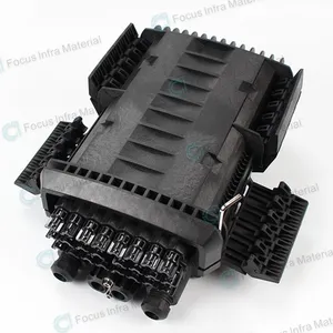 288 Core Horizontal Type Outdoor Aerial Dome Fiber Optical Splice Closure Cable Joint Storage Outlet Box thumbnail-1