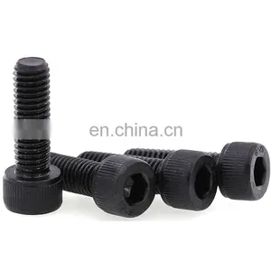 Alloy Steel Black M12 Hexagon Socket Head Bolt Cylinder Bolt Din912 Grade8.8 10.9 12.9 thumbnail-3