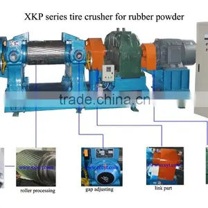 Buy Machine to Recycle Waste Tire for Rubber Powder With Competitive Price thumbnail-1