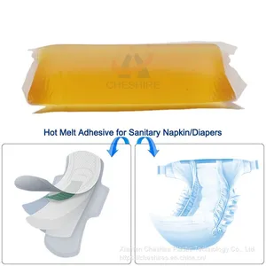 Sale Structure Glue Transparent Colorless Hot Melt Pressure Sensitive Adhesive for Nursing Pads Baby Diaper thumbnail-3