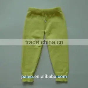 Hot Sale 100% Cotton Knitting Infant Sweater Long Trousers for Spring thumbnail-4