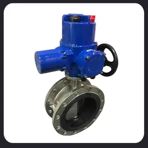 Flange Butterfly Valve DN40 Electric Butterfly Valve Electric Actuator thumbnail-3
