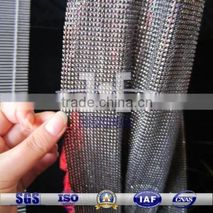 Metallic Cloth Curtain Interior Decorative Mesh thumbnail-1