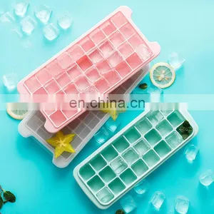 Wholesale Manufacturer Direct Selling Food Freezer 24 Cube Silicone Small Ice Tray thumbnail-2