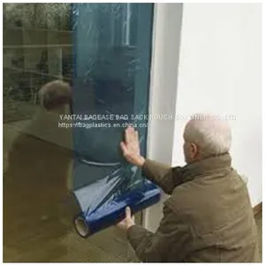 Self Adhesive PE Protective Film, Window Shield Sheeting, Surface Safety Film, Masking Film, UV Protection Sheet thumbnail-5