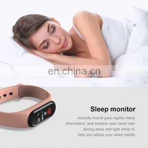 Smart Watch For Boys In Low Price With Lights Fitpro Smartwatch M4 Smart Bracelet thumbnail-5