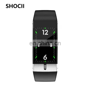 P68 Waterproof PPG ECG Smart Wristband Fitness Tracker E66 Body Temperature Bracelet Wristband Sport Digital Health Smart Watch thumbnail-3