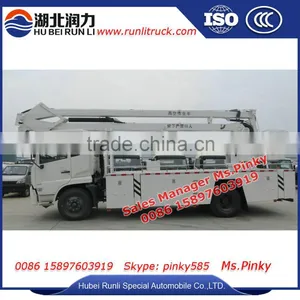 Overhead Working Truck 20m Street Light Maintenance Vehicles For Sales by Our Factory thumbnail-3