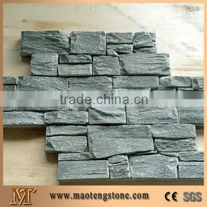 Thin Black Cultured Stone,Black Slate Culture Stone Ledge thumbnail-1