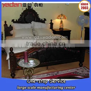 Home Furniture Bedroom Furniture Latest Wooden Carved Bed Designs thumbnail-6