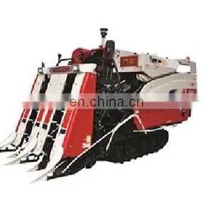 Japanese Yangmar Agriculture Combine Harvester Machine Rice Cutter YM Half-feed Rice Combine Harvester thumbnail-1