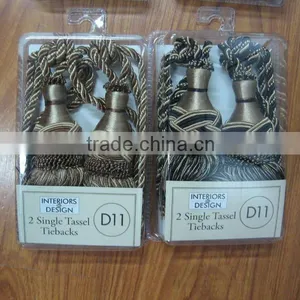 2 SINGLE TASSEL TIEBACKS thumbnail-1