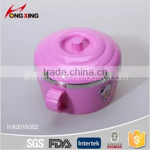 Colorful Stainless Steel Bowl With Landles and Lid Supplier's Choice thumbnail-2
