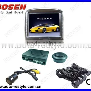 Wireless Reverse Camera and Parking Sensor TFT Vedio Display Kits thumbnail-1