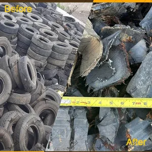 Walle Industry Waste Car Tyre Shredder Truck Tyre Waste Recycling Machine Tyre Recycling Equipment thumbnail-5