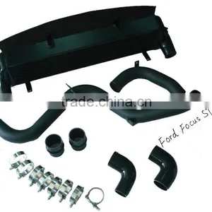 Black Intercooler Kit for Ford Focus ST DYB 2012+ thumbnail-1