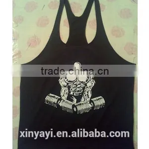 Sportswear Gym Singlets From Sportswear Manufacturers/custom T-back Singlet for Men/custom Printed Running Vest thumbnail-1