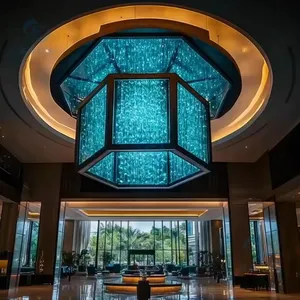 Custom Grand Chandeliers Luxury Hotel Lobby Lighting thumbnail-2