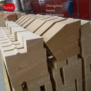Refractory Brick Uz7 for Sleeve Kiln, Refractory Materials for Sleeve Kiln, Lower Deflector Cap for Sleeve Kiln, High-alumina Special-shaped Bricks thumbnail-3