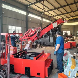 Mine-used Crawler Scraper Mucking Loader, Model Zwy80 Explosion-proof Mucking Loader, Special Mucking Equipment for Slopes, Customizable thumbnail-4
