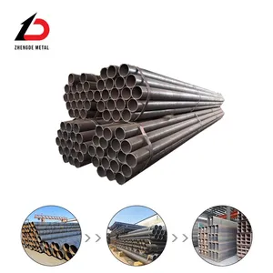 ASTM Corten Steel ERW Welded Carbon Steel Pipe Tube thumbnail-4
