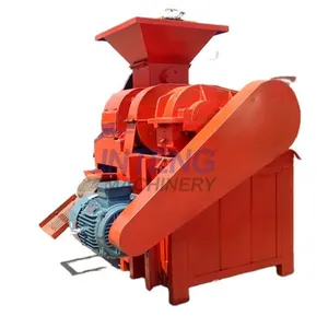 Smoke Free Industrial Wood Sawdust Sponge Iron Coconut Shell Fire Log Charcoal Briquette Machine EPC thumbnail-2