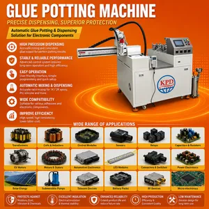 2K PU Potting Adhesive Dispensing Machine Glue Dispenser for Ess Electronic PCB Board Transformers Electrical Component thumbnail-4
