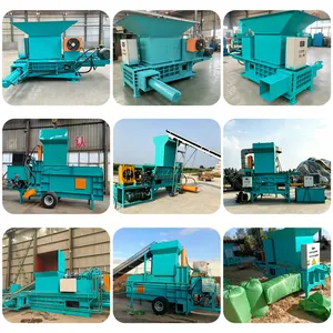 Fully Automatic Hydraulic Hay Baler, Straw and Forage Compression Molding Equipment thumbnail-4