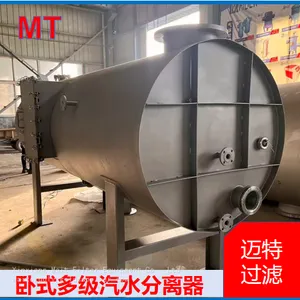 Horizontal Multi‑stage Steam‑water Separator, Composite Baffle‑vane Gas‑liquid Separator thumbnail-1