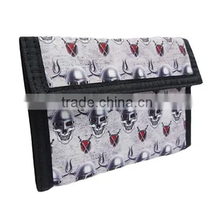 Digital Print Skeleton Army Polyester Teen Wallet thumbnail-5