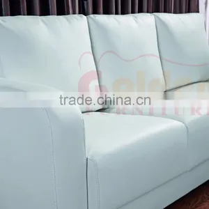 China Supplier Cheap Living Room White Sofa A818 thumbnail-4