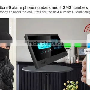 GSM Wireless Home Burglar Alarm Security System Remote Control PIR Door Sensor thumbnail-6