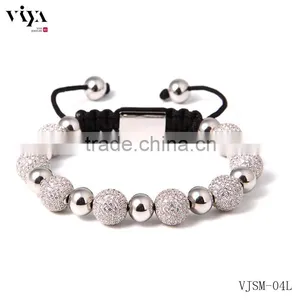 2016 The Best Selling Chinese Knot Beads Jewelry With 316L Stainless Steel Bracelet Jewelry Gift for Women Wholesales thumbnail-2