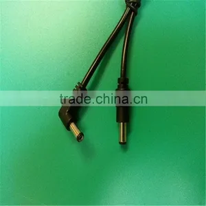 NEW Male to Female GenderDC Plug With UL 2464 18AWG +DC5.5x2.5 mm Right Plug + 3700mm +5mm Tinned thumbnail-3