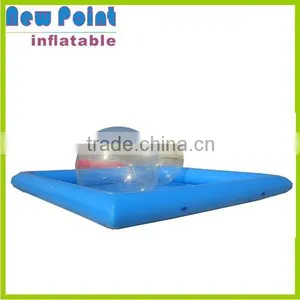 Square Inflatable Slide Swimming Pool for Sale thumbnail-1
