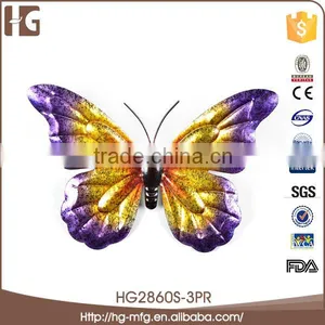 Wholesale Art Colorful Beautiful Butterfly Home Decor Wall thumbnail-4