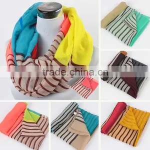 Wholesale Circle Loop Style Fashion Women Muslim Head Scarf Viscose Shawls thumbnail-1