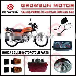 Hon. CGL125 Motorcycle Spare Parts, Head Lights, Tail Lights, Speedometer, Rear Mirror thumbnail-1