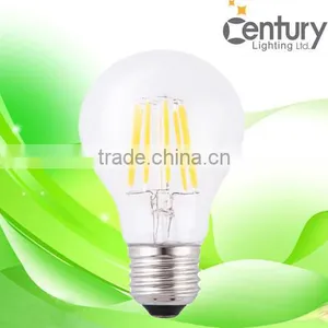 130lm/W 4W 6W 8W E27 E26 B22 360 Degree Led Bulb Light Lamp Led Filament Bulb Lamp to Replace Incandescent Lights thumbnail-1