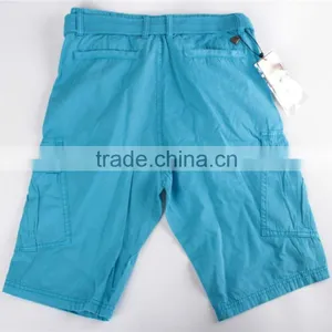 Mens Cheap Price Stock Apparel Cargo Shorts With Belt thumbnail-2