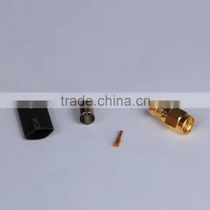 RP SMA Plug Rg213 Cable Sma Wire Crimp Connectors thumbnail-2