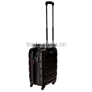 High Quality Black Travel Rolling Bag Nylon Luggage Bag thumbnail-6