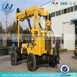 High Speed Portable XY-3 Trailer Mount Hydraulic Drilling Rig for Sale thumbnail-1