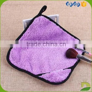 100% Microfiber Soft Square Makeup Cleansing Cloth thumbnail-1