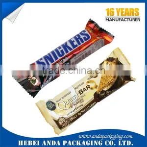 16 Years Wholesale Aluminum Foil Candy Bar Packaging Zipper Bag thumbnail-5