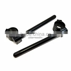 BJ-COHB-051 Wholesale 51mm CNC Billet Alloy Motorcycle Handlebar Clip On For Aprilia Mille R/RSVR thumbnail-3