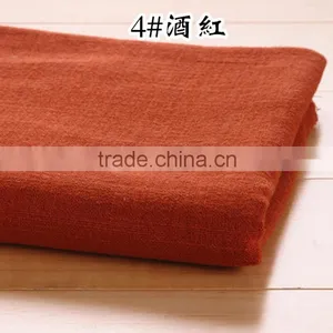 Double Solid Color Washed Cotton Fabric thumbnail-2