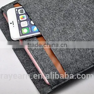 New Arrival Tablet Sleeve Woolen Felt Bag For IPad Pro Tablet Pouch Case thumbnail-6