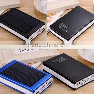 AWC710 10000mAh Universal Hi-tech Waterproof Solar Power Bank Portable Solar Panel Charger With Led Light Quality Choice thumbnail-5